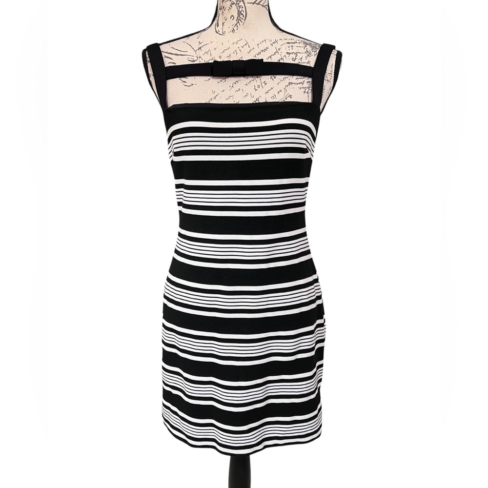 Hutch Sleeveless Square-Neck Knit Mini Dress, new with tags, medium
